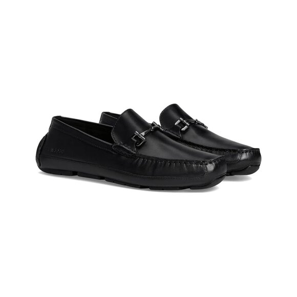 Cole Haan Men\'s Wyatt Bit Driver Leather Shoes - Black main image 4